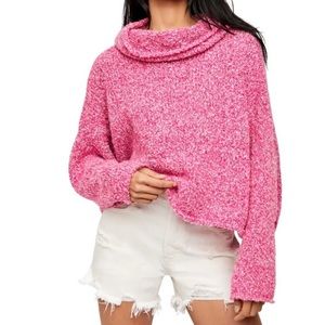 NWT Free People BFF Cowl Neck Sweater